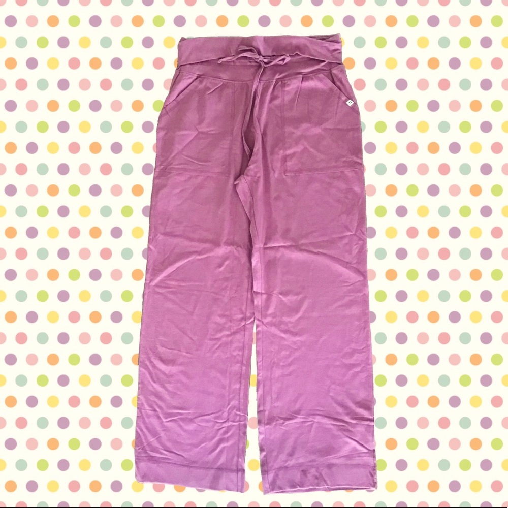 Pact Marsala Foldover Lounge Pant
